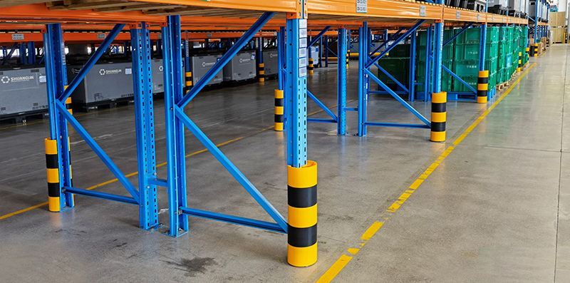Rack Upright Corner Protector Plastic Rack Post Guard Column Protector