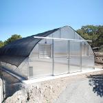 Single-span Tropical UV Treated Plastic Film Greenhouse