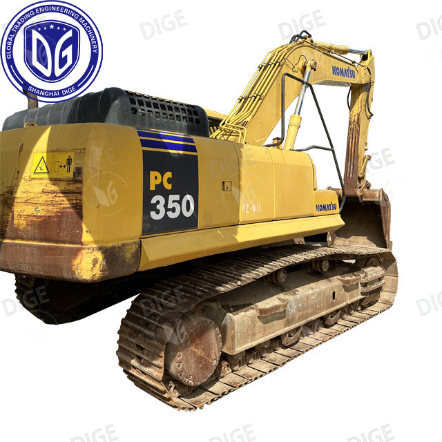 Affordable USED PC350-7 Excavator 35 Ton Yellow Colour
