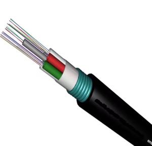 Wholesale 2~144 Cores Communication Cable GYTS G652D Outdoor Fiber Optic Cable Armored With Steel Tape Or FRP from china suppliers