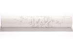 Waterproof Silver Rustic Floral Wallpaper , Removable Embossed Vinyl Wallpaper