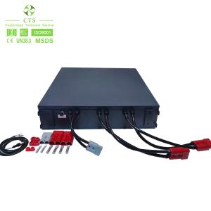 Wholesale AGV Lithium Solar Tower Lifepo4 Battery Pack 24v 200ah 300ah 36v 48v 50ah for Forklift Ev from china suppliers