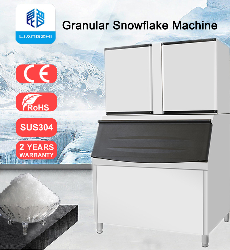 Maximize Your Ice Production with 1000kg Daily LZ-2000 Commercial Ice Maker Machine