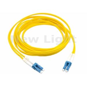 Wholesale Single Mode LC-LC Fiber Jumper Cable with 2.0mm Diameter and UPC Polish for High-Speed Data Transmission from china suppliers