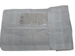 Promotional Aolisha Unwoven Fabric White Zippered Garment Suit Bag For Dress