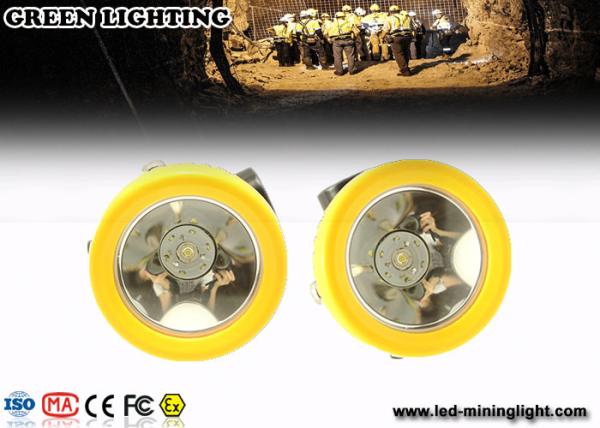 Downhole Recreation Cordless Mining Lights , Led Hard Hat Headlamp 200 Ma 4000