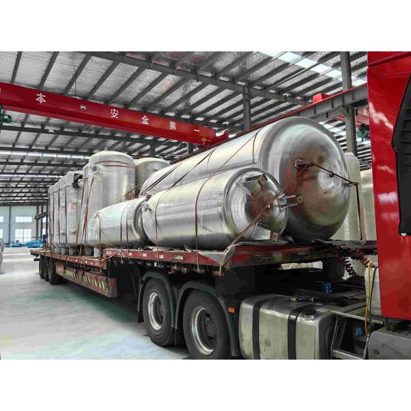 Vertical Receiver Tank Stainless Steel Compressed Air Buffer Tank For Electronics Assembly