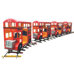 Wholesale Amusement equipment indoor small train square track small train luxury train Children's track small train from china suppliers