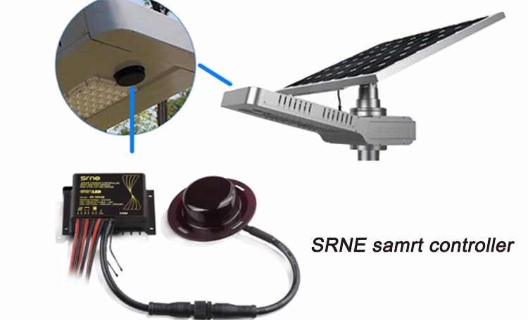 Wireless PWM Solar Street Light Charge Controller SRNE Romote Controler
