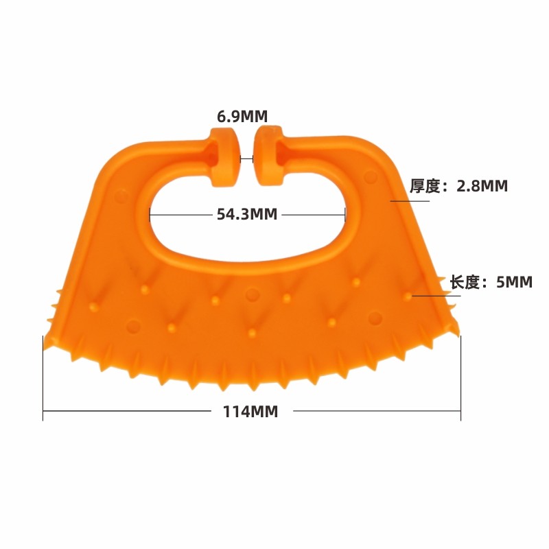 Adjustable Scalloped Comfortable Calf Weaner Easy For Wearing And Removal