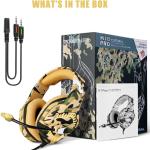 ONIKUMA K2 Camo Gaming Headphones