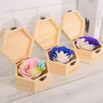 Manufacturers direct sales christmas simulation colorful rose flower gift box