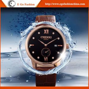 Wholesale 066A Fashion Business Watch Super Classic Design Rose Gold Roman Numbers Unisex Watch Hot from china suppliers