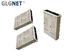 Wholesale EMI Protection 1x2 Ganged QSFP SFP Cage Without Integrated Connector Metal Cage from china suppliers