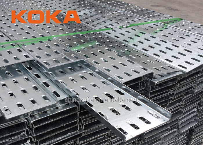 Manufacturer hdg 500x50x2mm Perforated Cable Trays