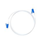 PVC White Fiber Optic Patch Cord Lc Fiber Pigtail Simplex 0.9MM 1.5M G652D