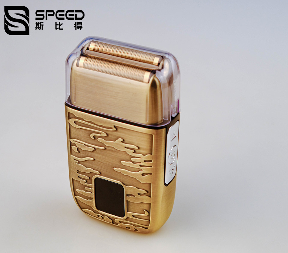SHA-302 All metal housing three Speeds function electric hair shaver