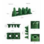 Strong Bearing Capacity HDPE Material Rain Water Harvesting Systems Tanks for