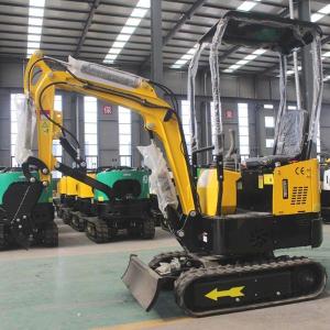 Wholesale OEM ODM Service 1 Ton Mini Excavator Crawler Low Fuel Consumption from china suppliers