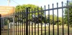 Electrostatic spray zinc steel fence ornamental iron fence of protecting Steel
