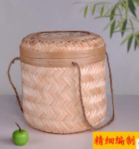Wholesale 2016 Hot sale Bamboo Tea Packing Basket, Bamboo storage basket, fruit basket from china suppliers