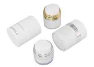 Wholesale 15g Airless Cosmetic Jar Acrylic Skincare/ Haircare Container For Cream Gel Lotion from china suppliers