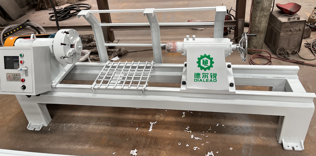 Semi Automatic Stone Polishing Machine For Balusters Railings Balls Vases