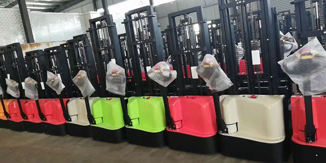 Removable Compact Hydraulic Stacker Walkie Type 1000kg 1500kg