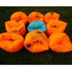 Kids Swimming Arm Ring Foldable PVC Inflatable Float Air Sleeves Circle