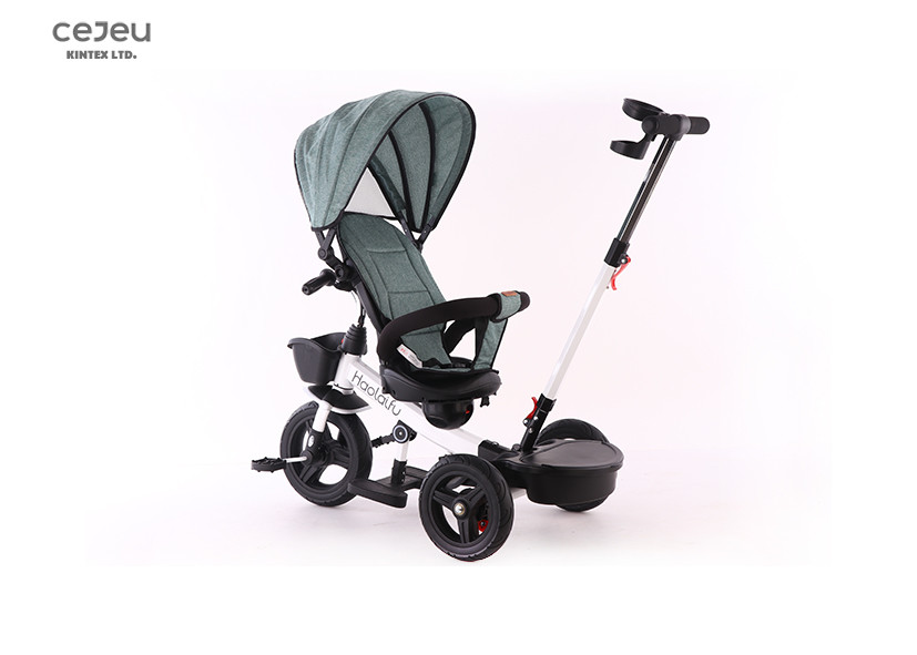 EN71 Ride On Trike With Parent Handle 8.5KG 360 Seat Rotatable