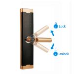 Aluminum Alloy Fingerprint Electronic Smart Door Locks Bedroom USB Keyless Door