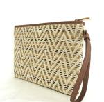 2016 summer new European and American fashion clutch bag woman knitting material