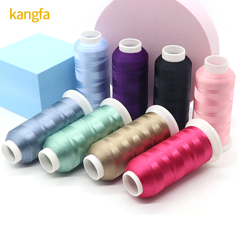 4000 Yard Embroidery Thread for Machine 720 Colors 100% Polyester Polyester / Viscose