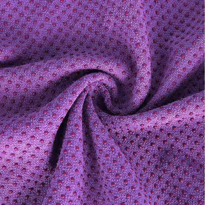 Custom Portable Microfiber Yoga Beach Towel Mat Anti Slip 40x80