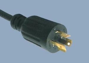Wholesale UL CSA Approved 3 prong LA064A NEMA 6-15P 15A 250V America Twist locking power cords from china suppliers