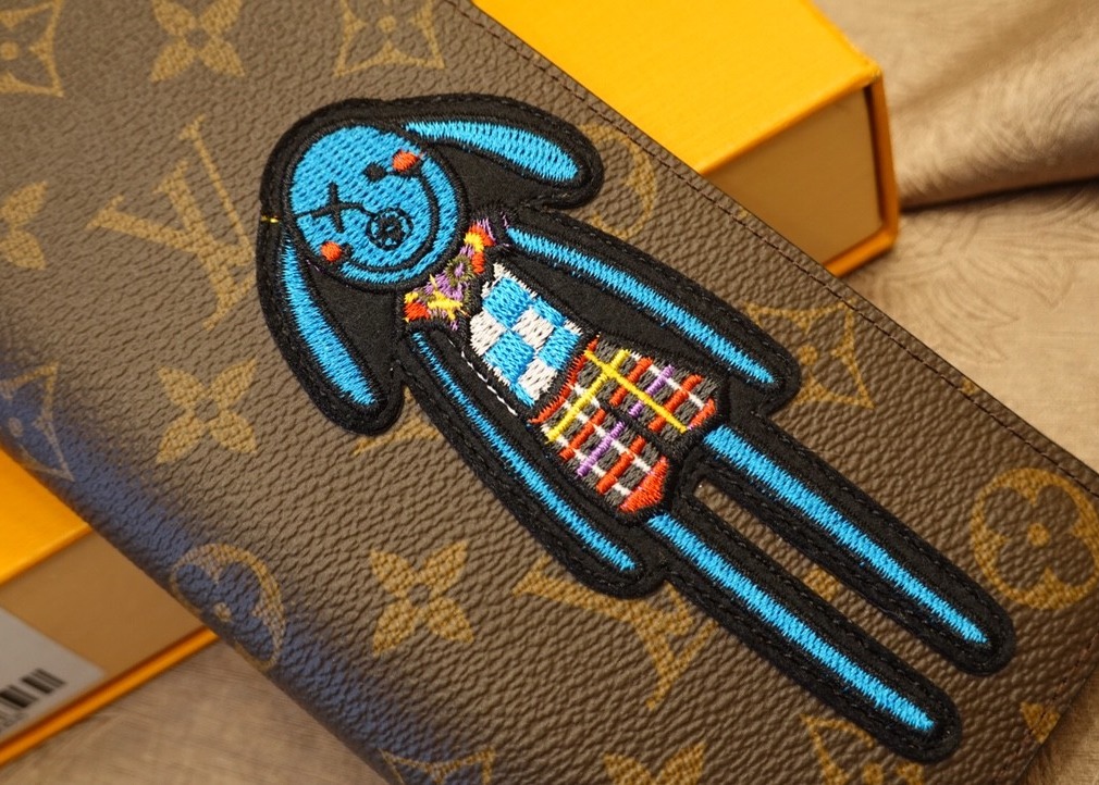 Cartoon Embroider Luxury Brand Wallet