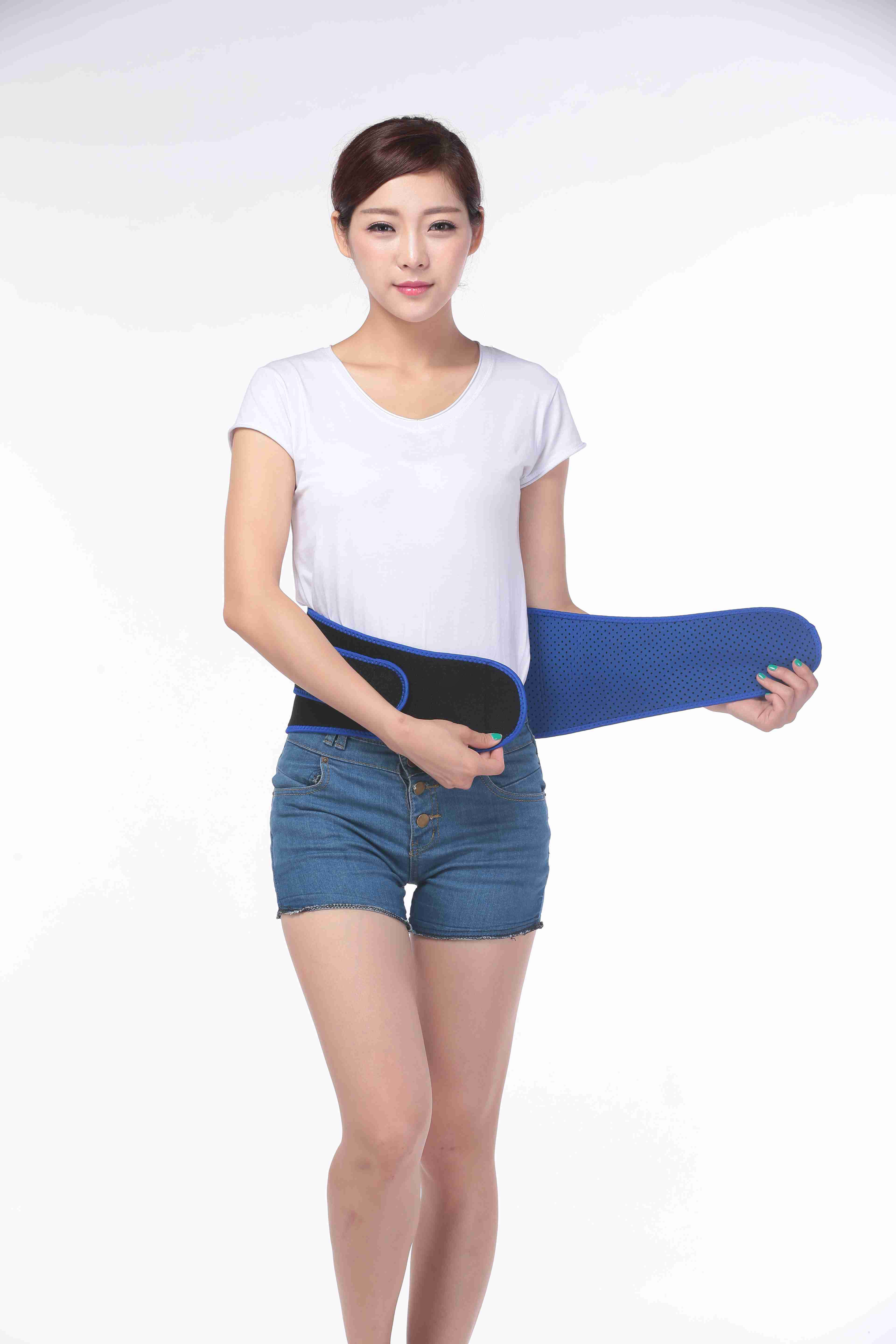 Breathable Hole Sports Pressure Waist Belt With Heavy Health Basketball Waist Warm Bandage