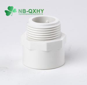 Wholesale Pn16 Pressure Rating Customization White Color UPVC PVC Fitting Sch40 for Swimming Pool from china suppliers