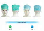Oil Proof Disposable Bouffant Caps Fluid Repellent SMS Material Eco Firendly