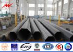 Steel Tubular Generation Transmission Line Poles Tensile Strength 470 Mpa - 630