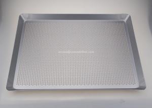 Wholesale 18x26 Inch Aluminum 5x3mm Hole Perforated Cooking Tray from china suppliers