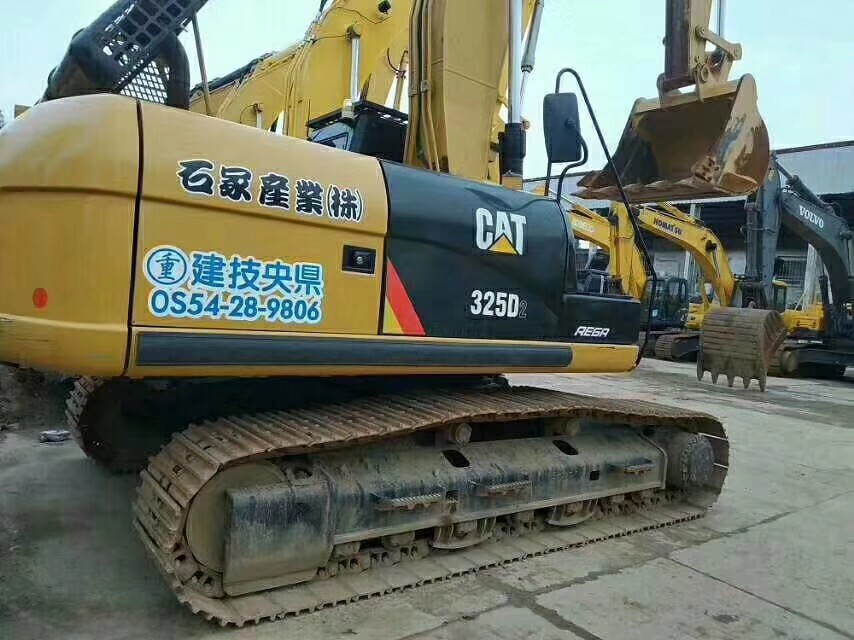25t Used CAT Excavators Crawler Backhoe 325d2 Used Hydro Excavator CE