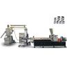 Buy cheap Double Screw Hot Cutting Pvc Pelletizing Machine , Plastic Pelletizing Equipment from wholesalers