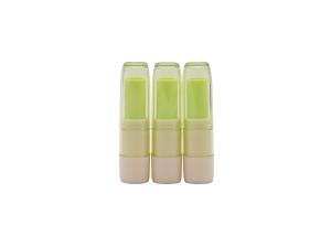 Wholesale 4ml Capacity ABS Green ECO Tube Lip Balm Packaging For Beauty Package from china suppliers
