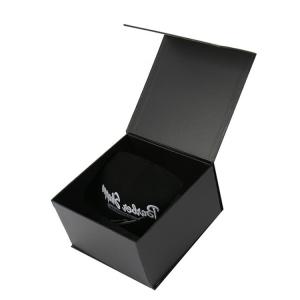 Wholesale Luxury Custom Magnetic Folding Gift Box Fedora Cowboy Hat With Logo Stamping from china suppliers