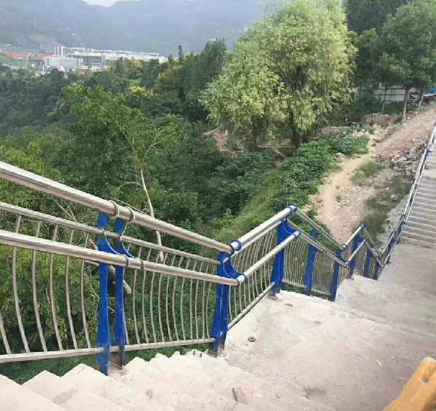 304 Outdoor Exterior Stainless Steel Handrail Tubular Stair Railings