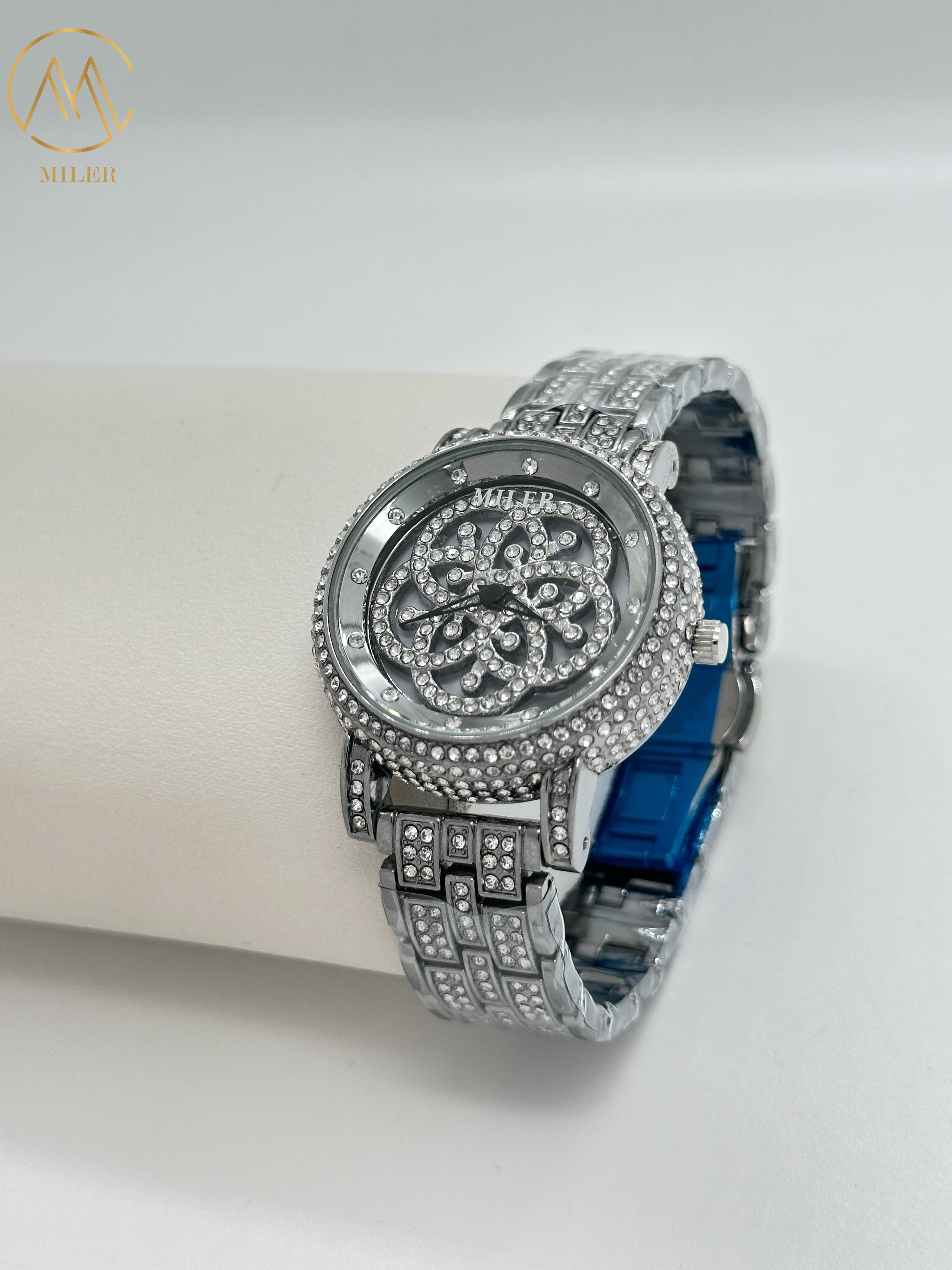 New Style China Movement Fancy Ladies Watch Full of Diamond Watch