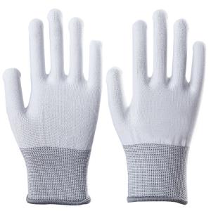 Wholesale White PU Coating Cleanroom Gloves Anti Static ESD Work Mitten Carbon Fiber Safety Hot Selling from china suppliers