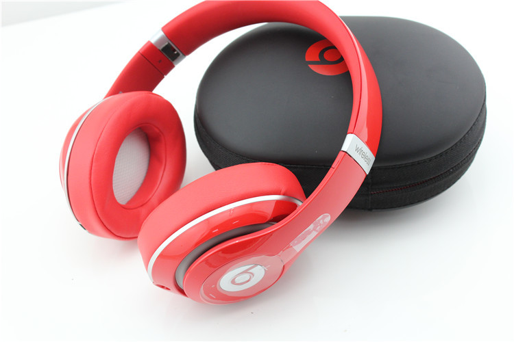 Beats by Dr. Dre Studio 2 2.0 Headphones Over-Ear Noise Cancellation Headband Red
