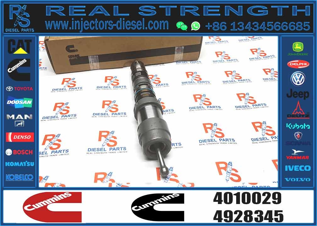 Fuel Injector 4928345 4001830 4010029 For Cummins QSK23/45/60 Engine